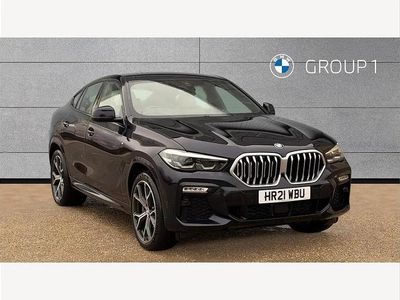 Used BMW X6 M Sport 334 HP (245 kW) 2021 Black SUV