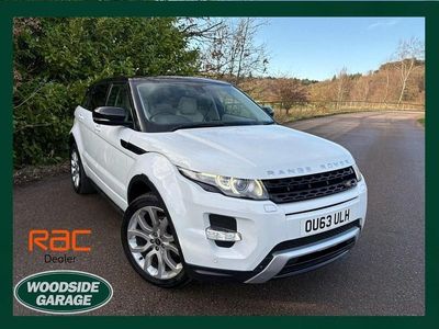 Used Land Rover Range Rover evoque Dynamic 190 HP (139 kW) 2013 White SUV