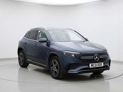 Used Mercedes EQA250 AMG line 139 kW (190 HP) 2021 Blue SUV