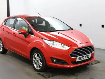 Used Ford Fiesta Zetec 2017 Red Hatchback