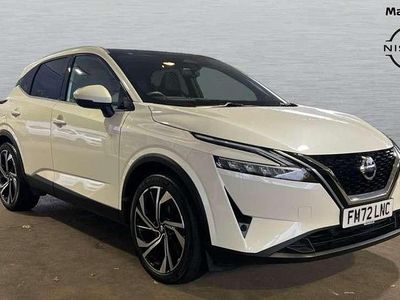 White Used 2022 Nissan Qashqai Tekna+ SUV | £20,800 (Expensive)