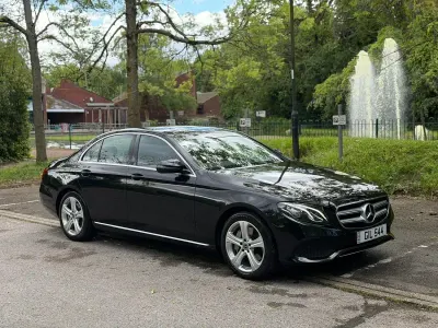 Used Mercedes E350 SE 2017 Black Sedan