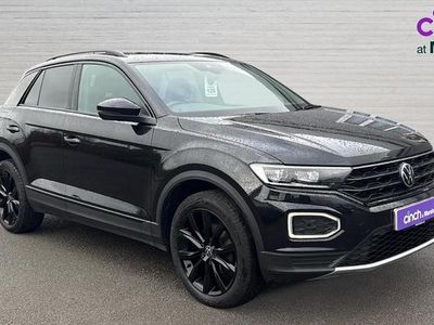 Used VW T-Roc Black Edition 150 HP (110 kW) 2021 Black SUV