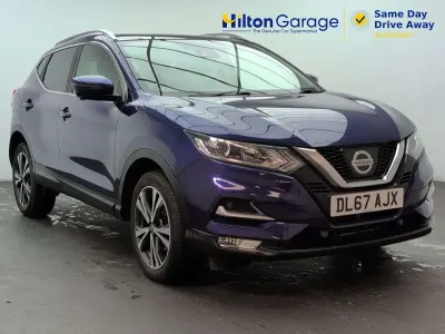 Used Nissan Qashqai N-Connecta 115 HP (84 kW) 2017 Blue SUV