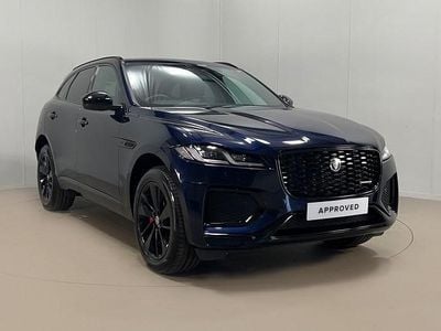 Begagnad Jaguar F-Pace R-Dynamic 201 HK (147 kW) 2024 Blå SUV