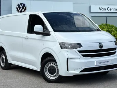 Nouă VW Transporter Pro 100 kW (136 CP) 2025 Alb Van