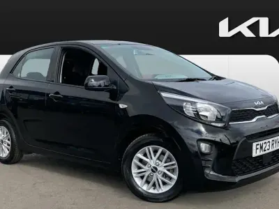 Used Kia Picanto 67 HP (49 kW) 2023 Black Hatchback