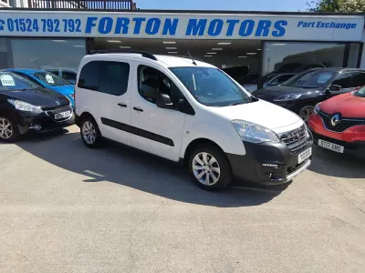 Used Peugeot Partner Tepee Outdoor 2017 White MPV