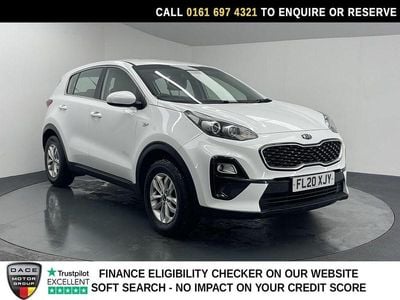 Used Kia Sportage 130 HP (95 kW) 2020 White SUV