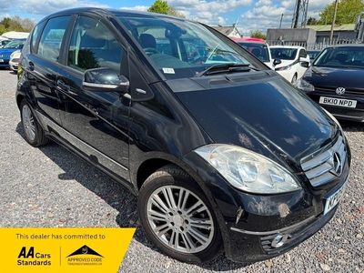 Used Mercedes A150 Elegance 95 HP (69 kW) 2009 Black Hatchback