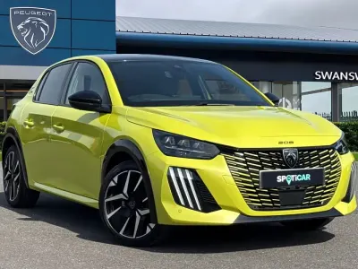 Used Peugeot 208 GT 99 HP (72 kW) 2024 Yellow Hatchback