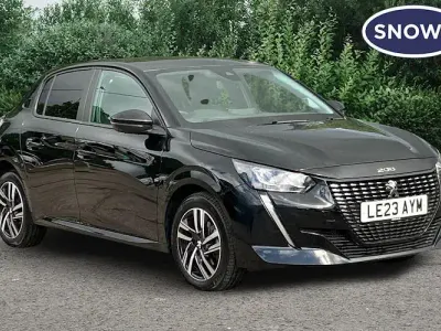 Used Peugeot 208 Active+ 102 HP (75 kW) 2023 Black Hatchback