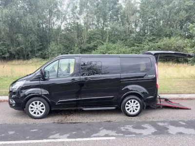 Used Ford Tourneo Custom Titanium 2021 Black Van
