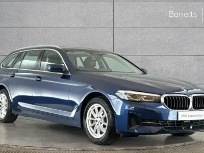 Used BMW 520 Sport Line 181 HP (133 kW) 2023 Blue Estate