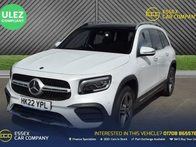 Used Mercedes GLB200 AMG line 163 HP (119 kW) 2022 White SUV