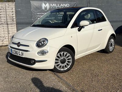 Used Fiat 500 Lounge 69 HP (50 kW) 2016 White Hatchback