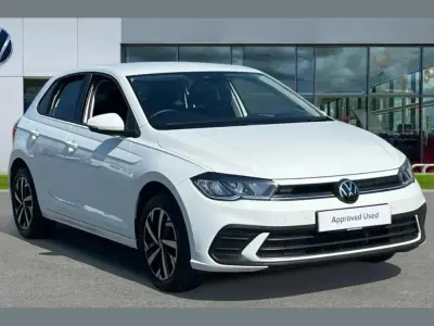 Used VW Polo Match 95 HP (69 kW) 2025 White Hatchback