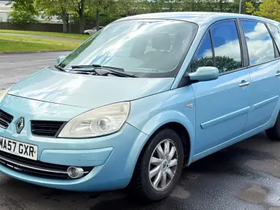 Used Renault Scénic II Dynamique 112 HP (82 kW) 2007 Blue MPV