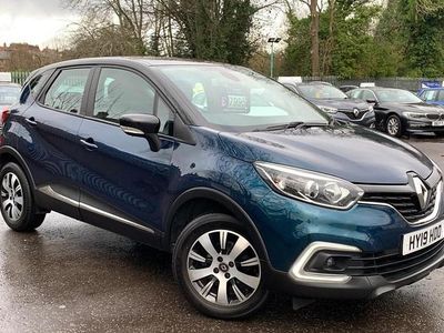 Used Renault Captur Play 90 HP (66 kW) 2019 Blue/black SUV