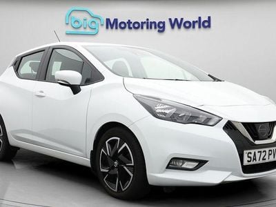 White Used 2022 Nissan Micra Acenta Hatchback | £10,800 (Good price)