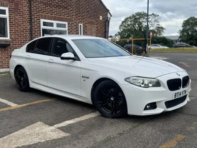 Used BMW 520 M Sport 2014 White Sedan