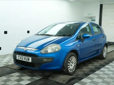Używany Fiat Punto Evo Active 2012 Niebieski Hatchback