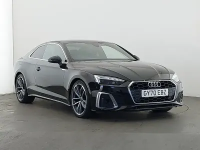 Begagnad Audi A5 S-Line 163 HK (119 kW) 2020 Svart Sportkupé