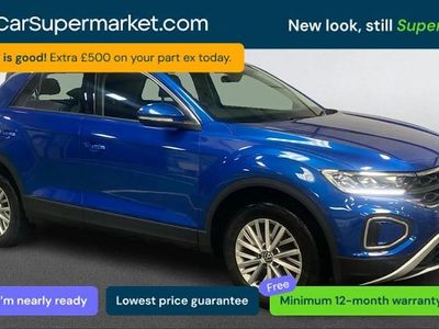 Used VW T-Roc Life 110 HP (80 kW) 2023 Blue SUV