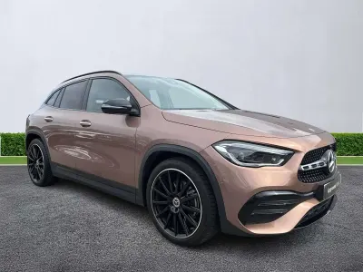 Used Mercedes GLA200 AMG Line Premium Plus 163 HP (119 kW) 2023 Gold SUV