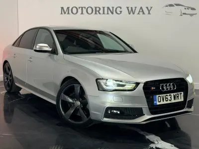 Used Audi S4 Black Edition 333 HP (244 kW) 2013 Silver Sedan