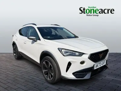 Used Cupra Formentor 150 HP (110 kW) 2023 White SUV