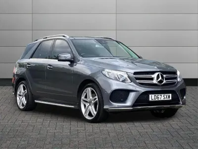 Used Mercedes GLE350 AMG Line Premium 258 HP (189 kW) 2018 Grey SUV