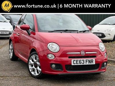 Usado Fiat 500 S 85 HP (62 kW) 2013 Vermelho Citadino