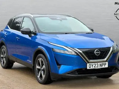 Used Nissan Qashqai N-Connecta 190 HP (139 kW) 2023 Blue SUV