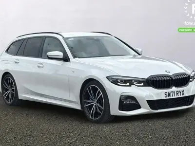 Used BMW 320 Comfort Edition 184 HP (135 kW) 2021 White Estate