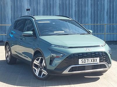 Used Hyundai Bayon Premium 100 HP (73 kW) 2021 Green SUV