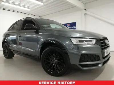 Used Audi Q3 Black Edition 150 HP (110 kW) 2017 Grey SUV
