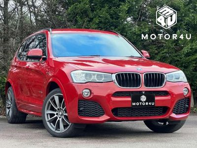 Used BMW X3 M Sport 184 HP (135 kW) 2014 Red SUV