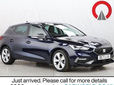Used Seat Leon FR 150 HP (110 kW) 2021 Blue Hatchback