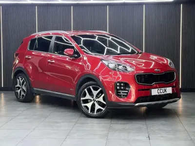 Used Kia Sportage GT-Line 134 HP (98 kW) 2018 Red SUV