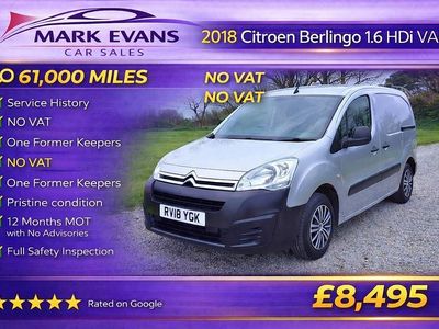 Used Citroën Berlingo 75 HP (55 kW) 2018 Silver MPV