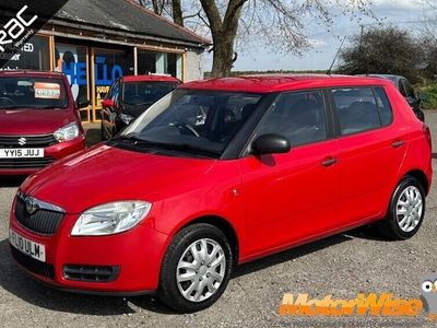 used Skoda Fabia 1.2 1 5dr RED BUDGET CHEAP CAR SERVICE HISTORY LOW MILES