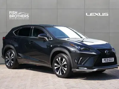 Used Lexus NX300h Sport Line 194 HP (142 kW) 2021 Black SUV