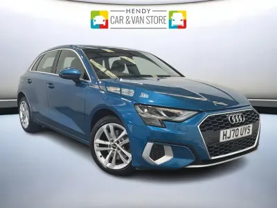 Used Audi A3 Sport 2020 Blue Sedan