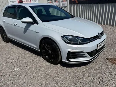 Used VW Golf VII GTD 184 HP (135 kW) 2017 Silver Hatchback