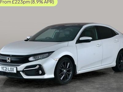 Used Honda Civic EX 126 HP (92 kW) 2021 White Hatchback