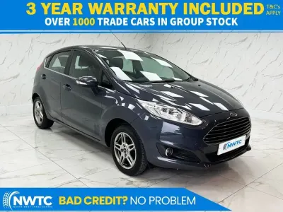 Used Ford Fiesta Zetec 82 HP (60 kW) 2013 Grey Hatchback