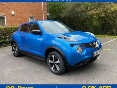 Used Nissan Juke 112 HP (82 kW) 2018 Blue SUV