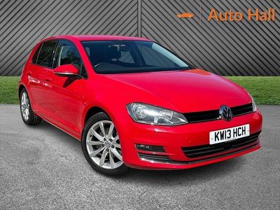 Begagnad VW Golf VII GT 2013 Röd Halvkombi