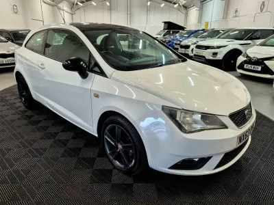 Used Seat Ibiza 85 HP (62 kW) 2013 White Hatchback